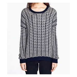 [Vince] Heavy Knit Mercerized Textured Pullover